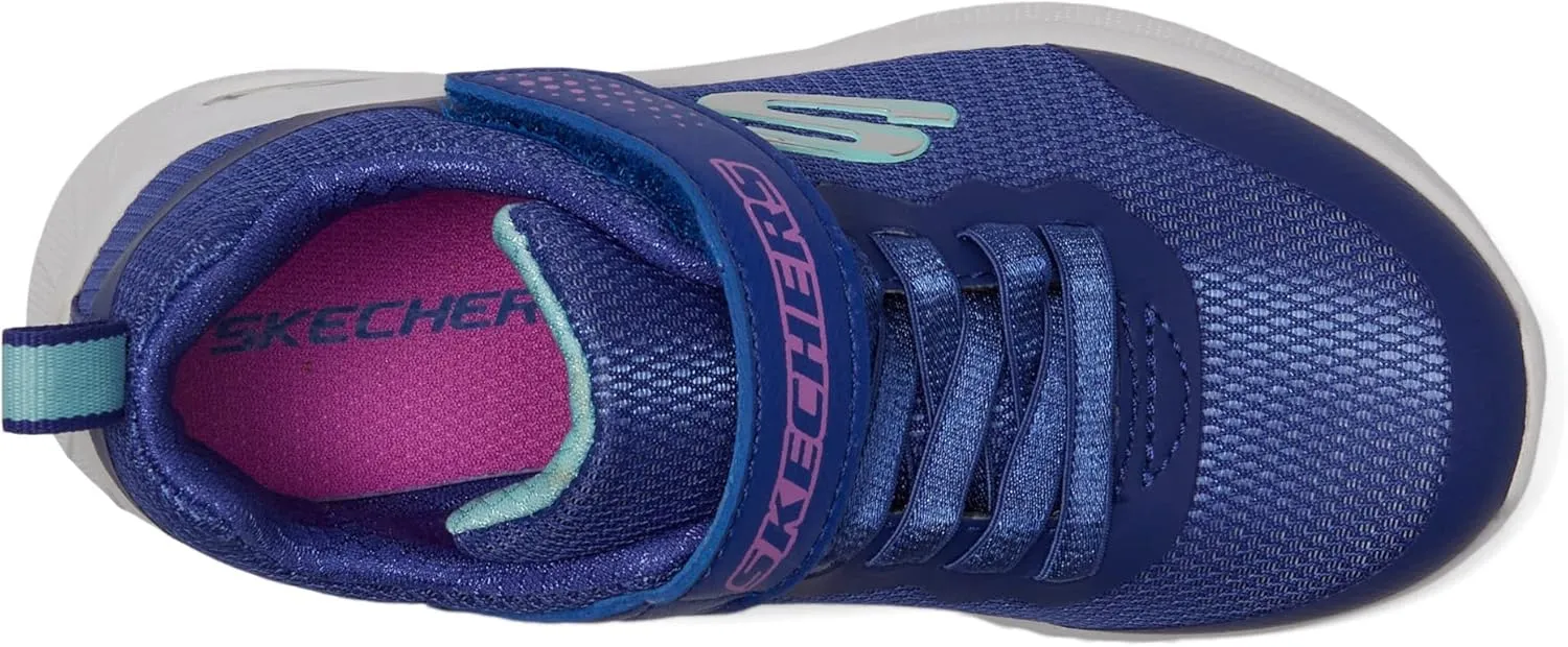 Skechers Girl's, Microspec Max Plus - Subtle Steps Sneaker - Little Kid