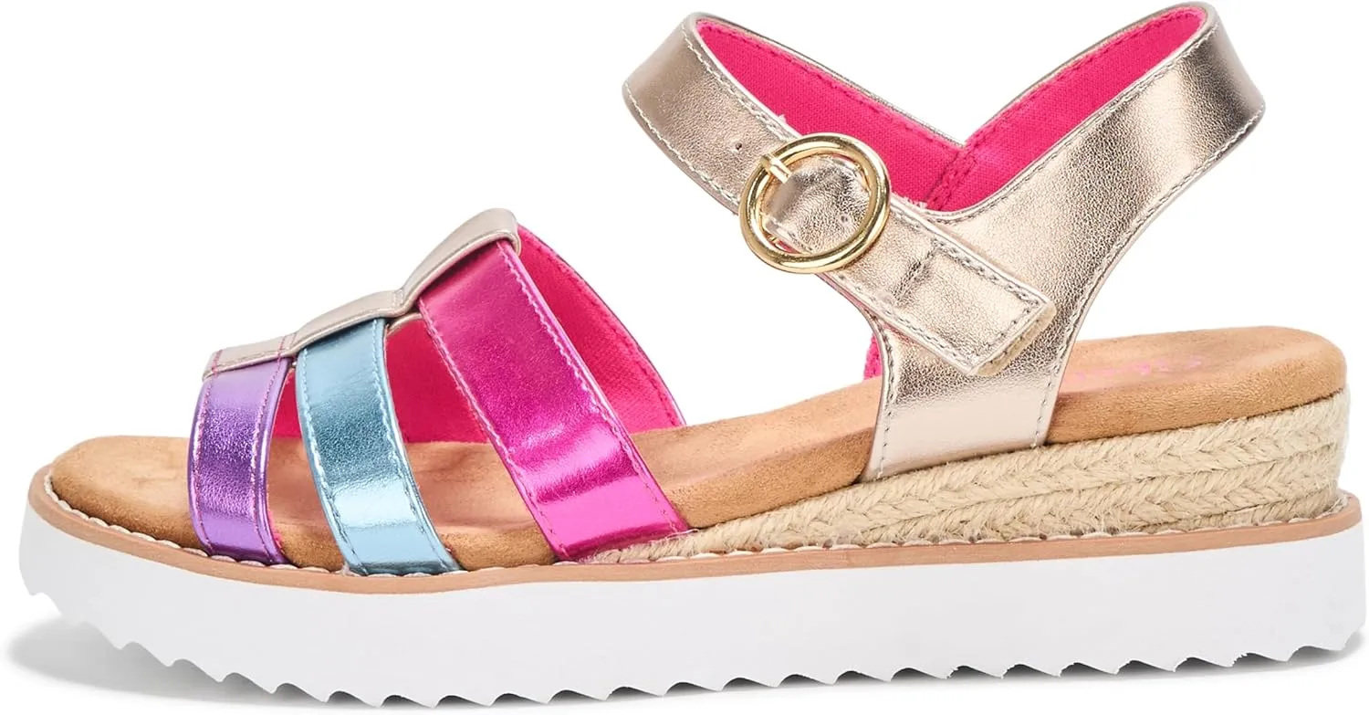 Skechers Girl's Miss Desert Kiss Hi Sandal
