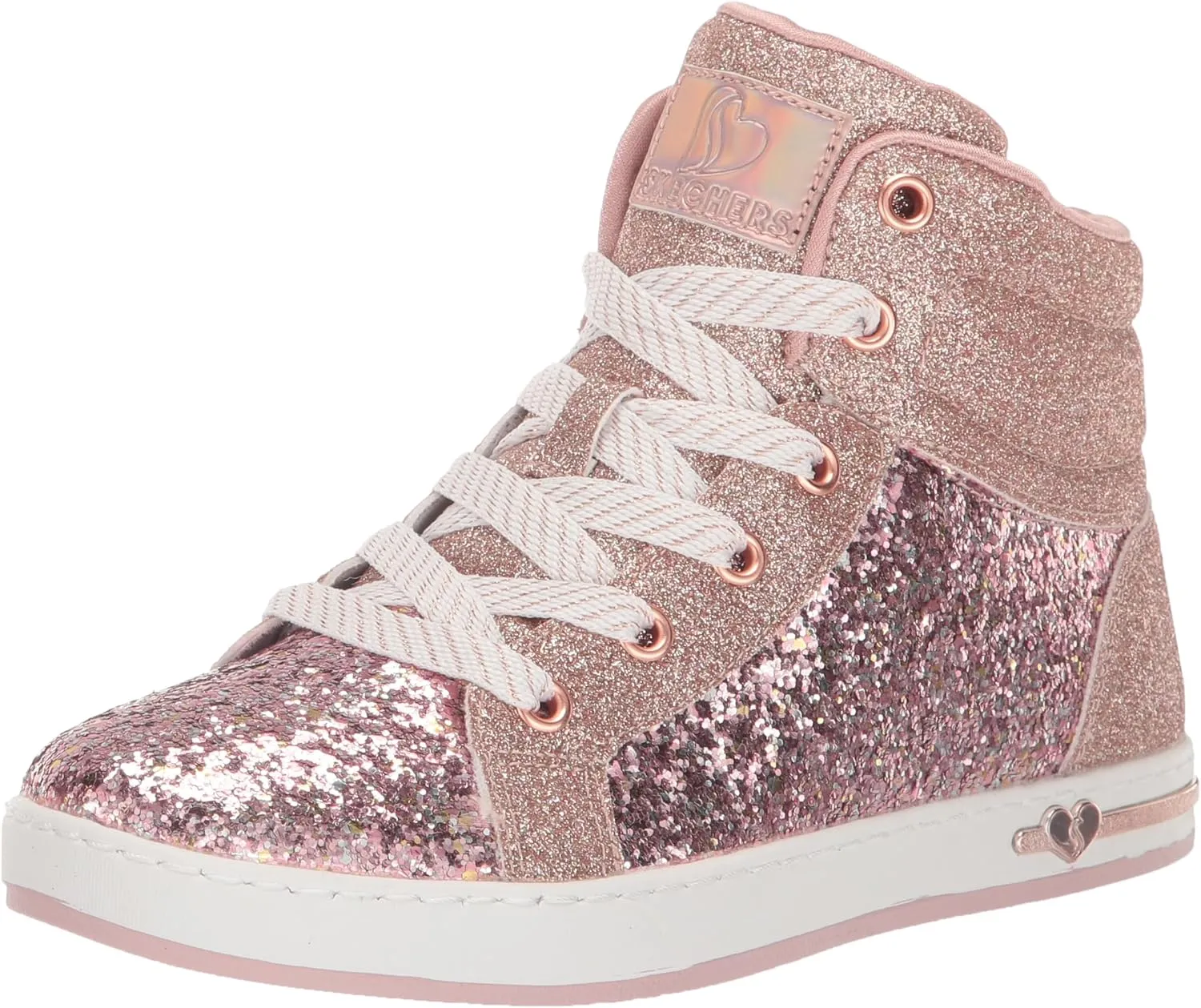 Skechers Girls' Street Shoutouts Glitter Glams Sneaker