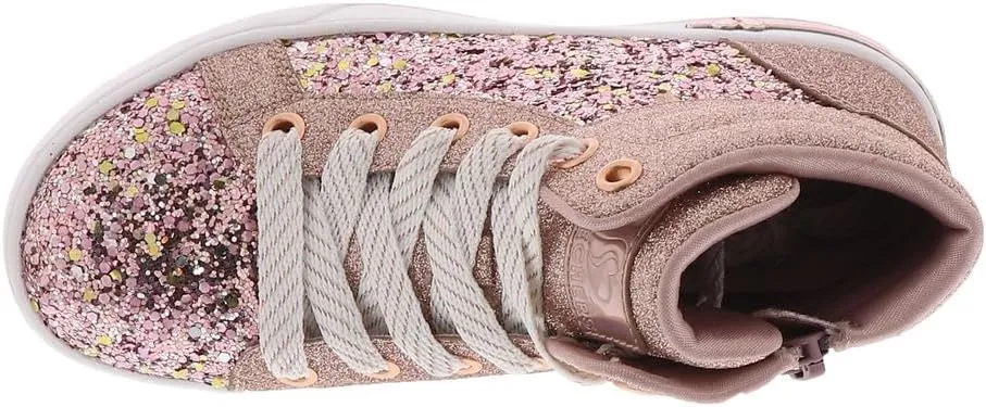 Skechers Girls' Street Shoutouts Glitter Glams Sneaker