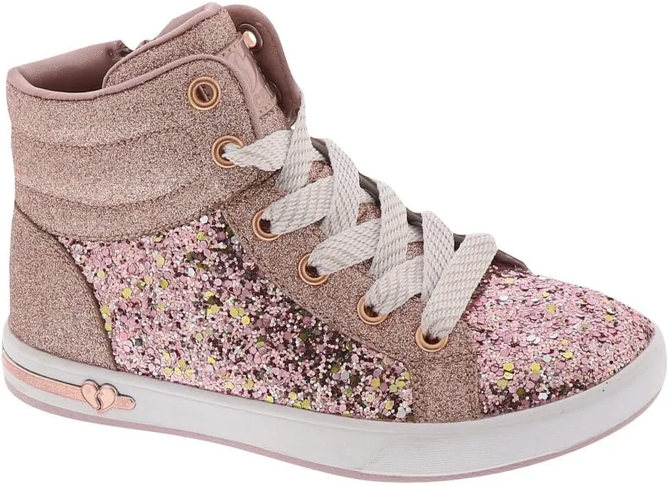 Skechers Girls' Street Shoutouts Glitter Glams Sneaker