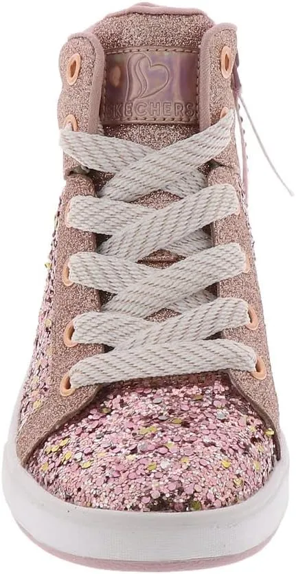 Skechers Girls' Street Shoutouts Glitter Glams Sneaker