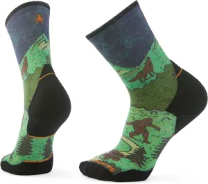 Smartwool Men's Trail Run Targeted Cushion Neature Print Crew Socks