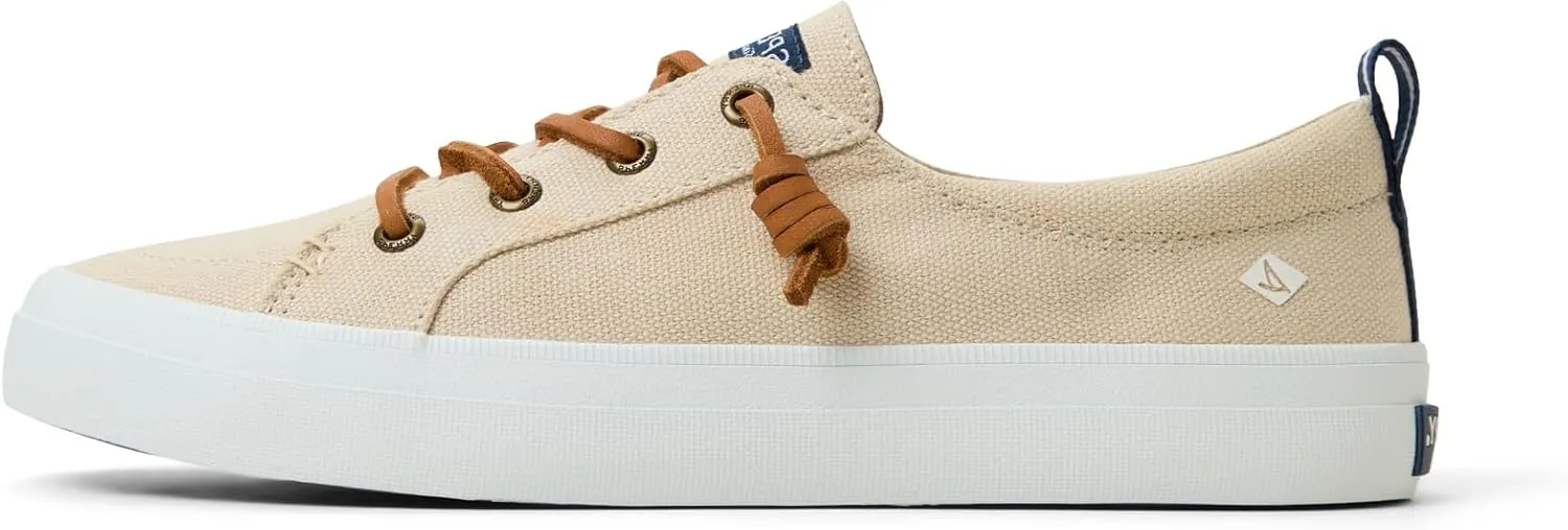 Sperry Women's Crest Vibe Sneaker, Brown, 9.5