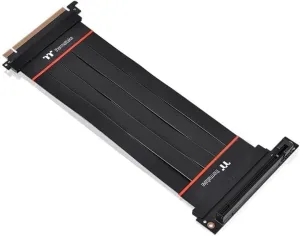 Thermaltake Tt Premium PCI-E 4.0 200mm flexiable Extender with 90 Degree Adapter, AC-060-CO1OTN-C2