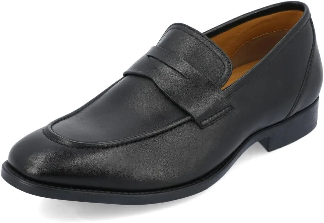 Thomas & Vine Men's Bishop Apron Toe Penny Loafer