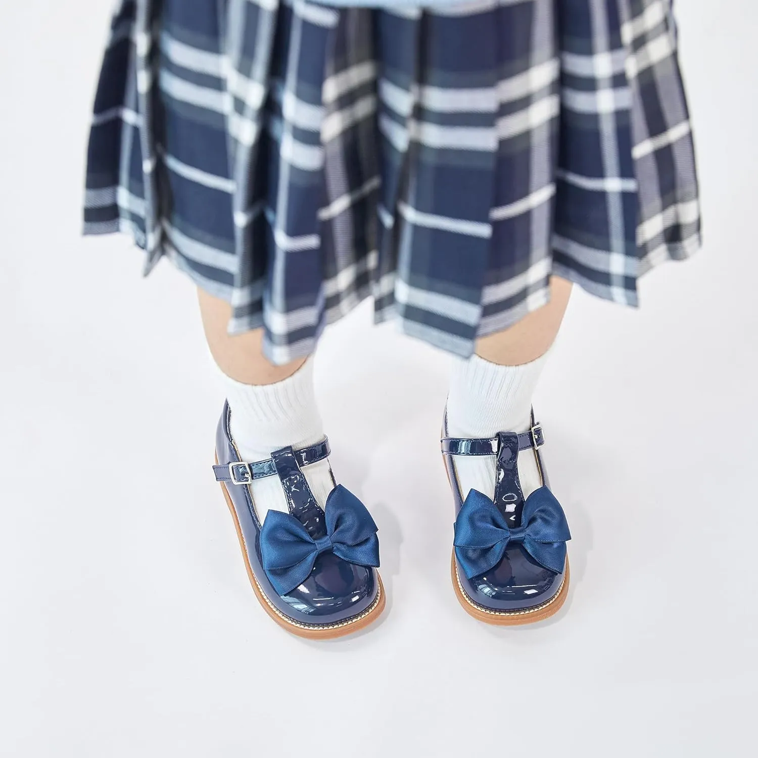 Todder Little Girls Oxford Shoes Mary Jane T-Strap School Uniform Party Dress Flat Shoes