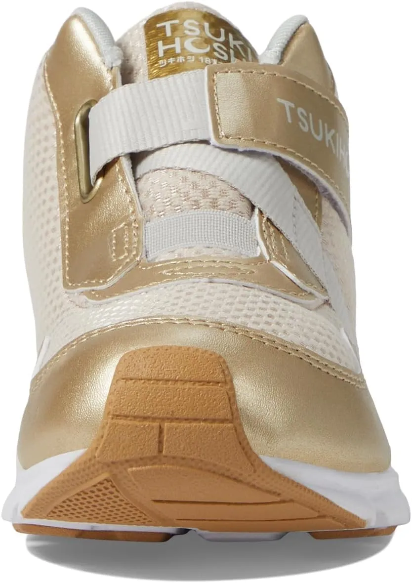 TSUKIHOSHI 7510 Tokyo Waterproof Strap-Closure Machine-Washable Child Sneaker Shoe with Wide Toe Box and Slip-Resistant, Non-Marking Outsole - for Toddlers and Little Kids, Ages 1-8