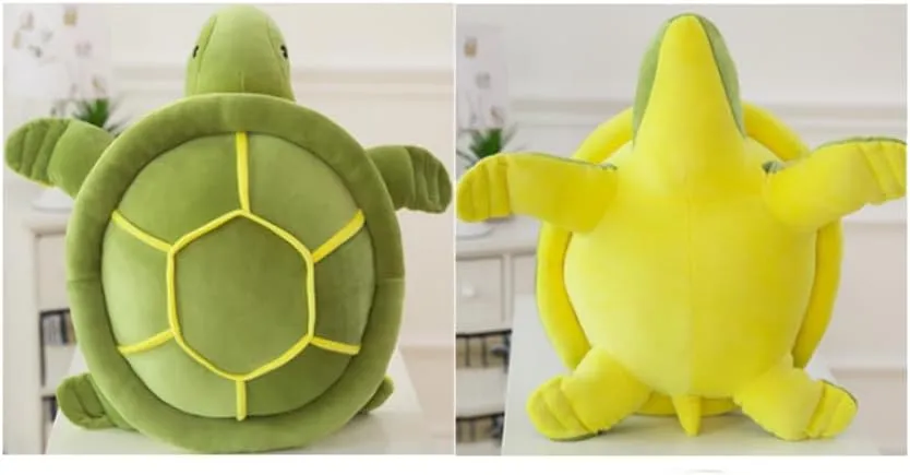 Turtle Stuffed Animals, Soft Plush Sea Turtle Stuffed Animals Plush Pillow Toys ，Green 1pack (21.6inch)