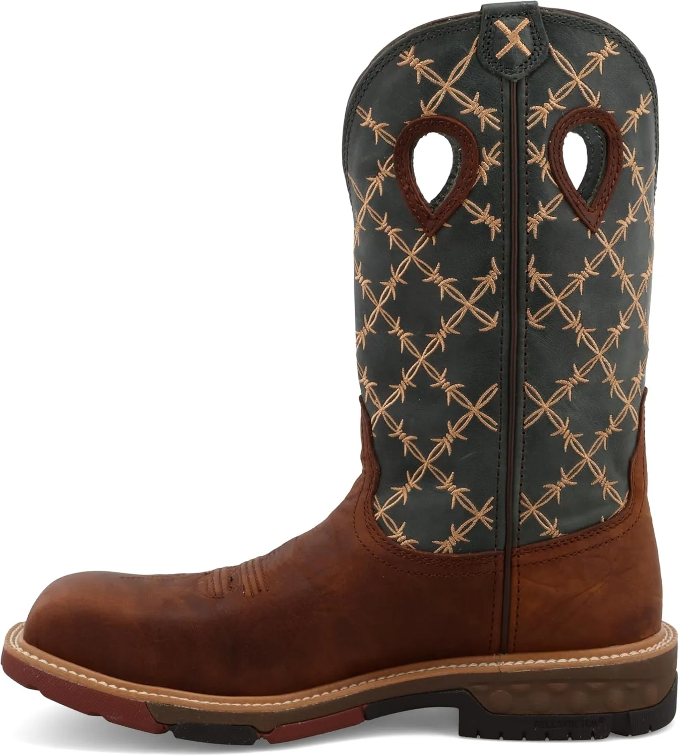 Twisted X Men's 12" Nano Composite Safety Toe Western Work Boot