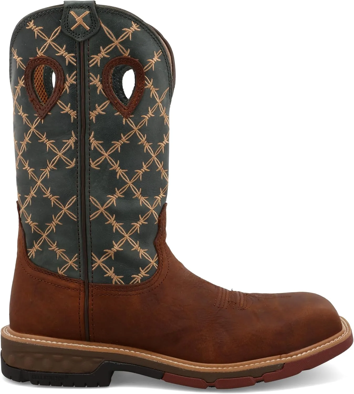 Twisted X Men's 12" Nano Composite Safety Toe Western Work Boot