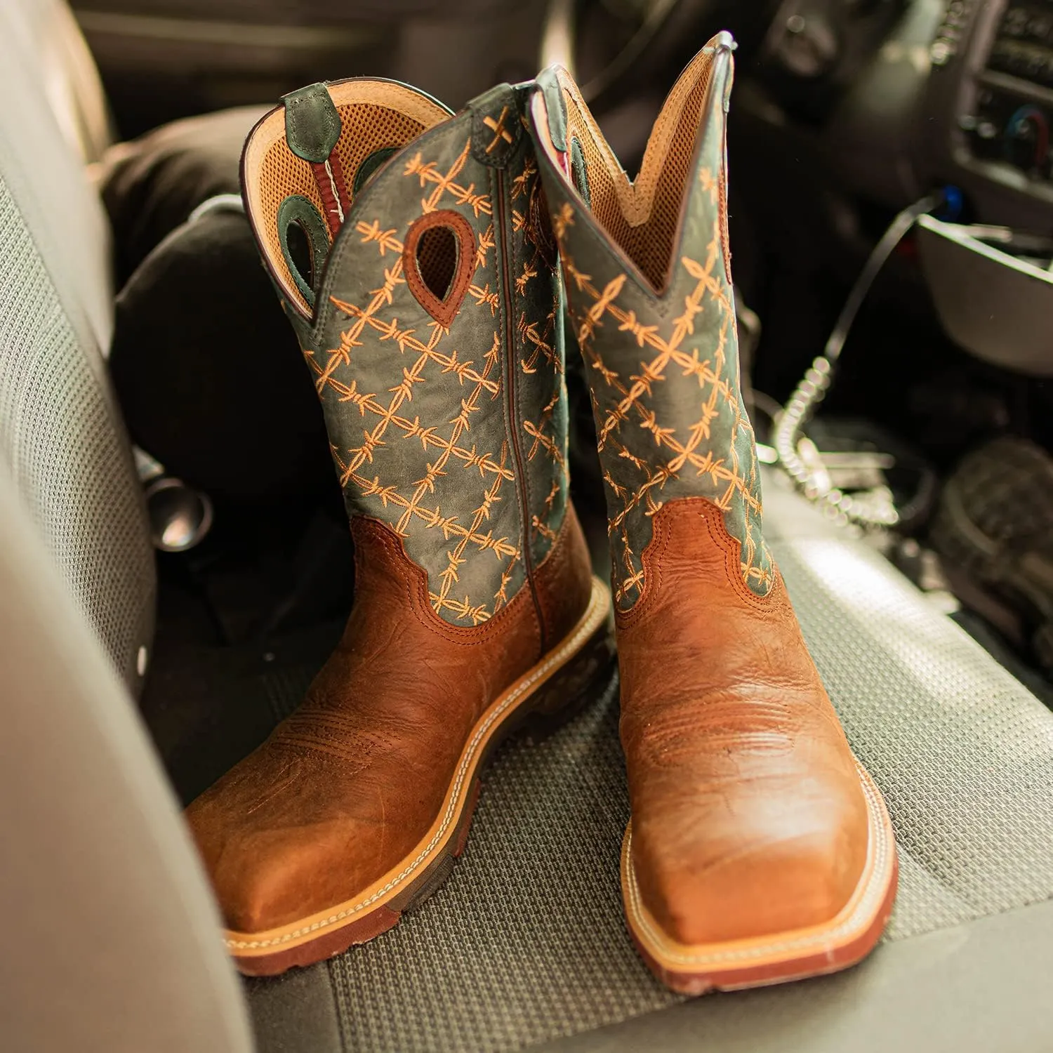 Twisted X Men's 12" Nano Composite Safety Toe Western Work Boot