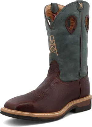 Twisted X Men's 12" Steel Toe Lite Western Work Boot