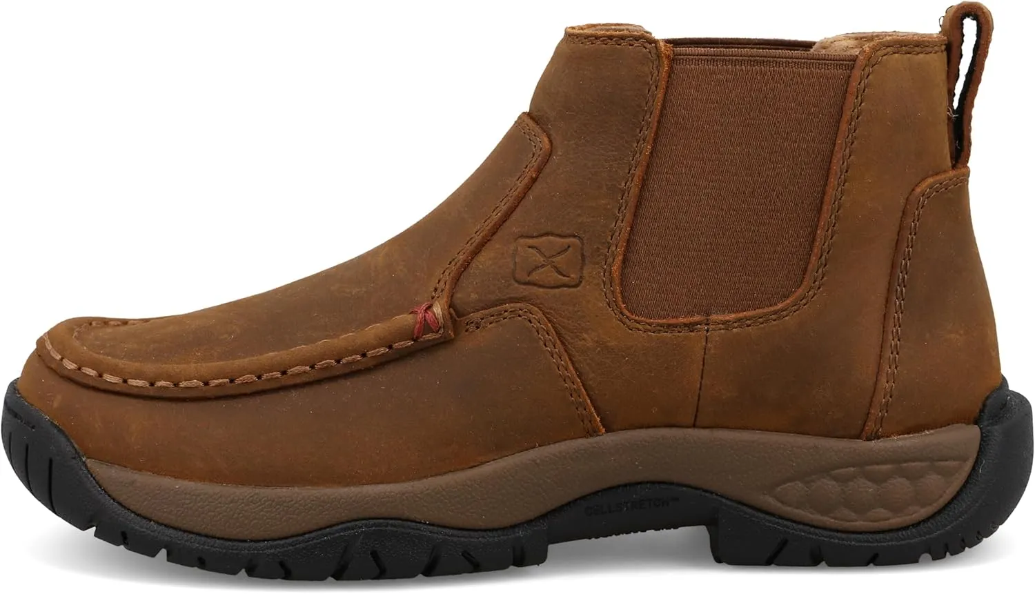 Twisted X Women's 11" UltraLite X Work Boot, Square Toe Nano Toe with UltraLite X