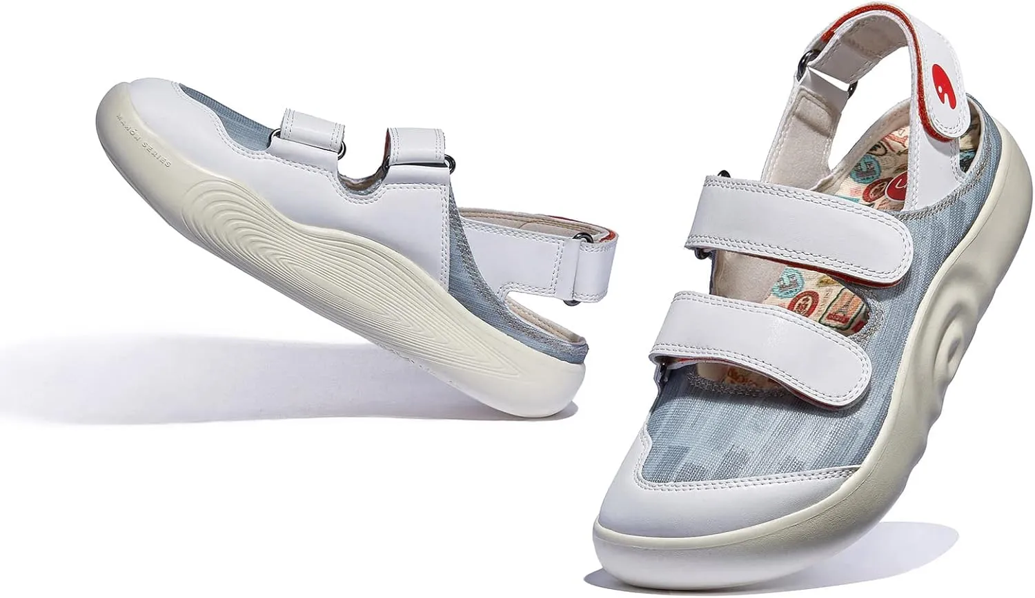UIN Women's Outdoor Sandal Closed Toe Lightweight Walking Summer Travel Hiking Water Shoes