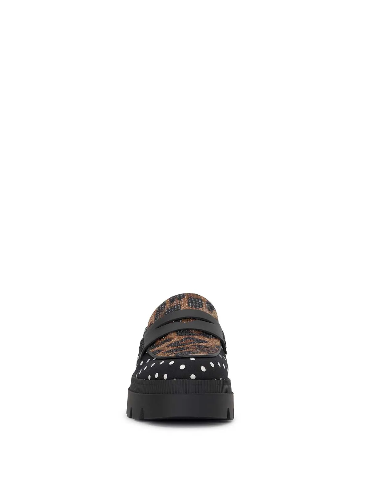 Uma Slip On Loafer in Dolly Leopard
