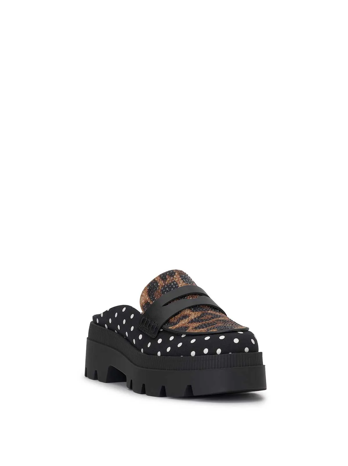 Uma Slip On Loafer in Dolly Leopard
