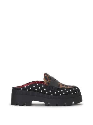 Uma Slip On Loafer in Dolly Leopard