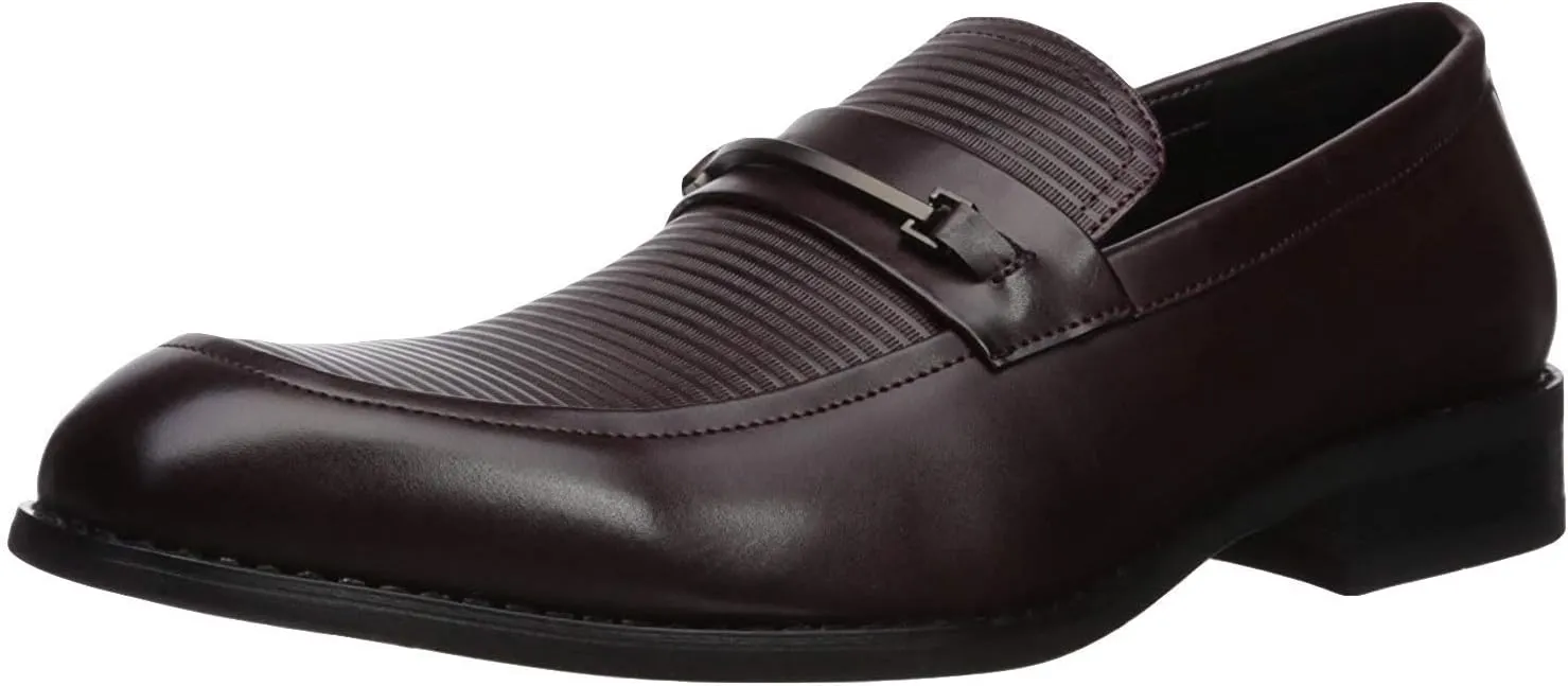 Unlisted by Kenneth Cole Men's Voyage B Loafer, Mahogany, 7.5 M US