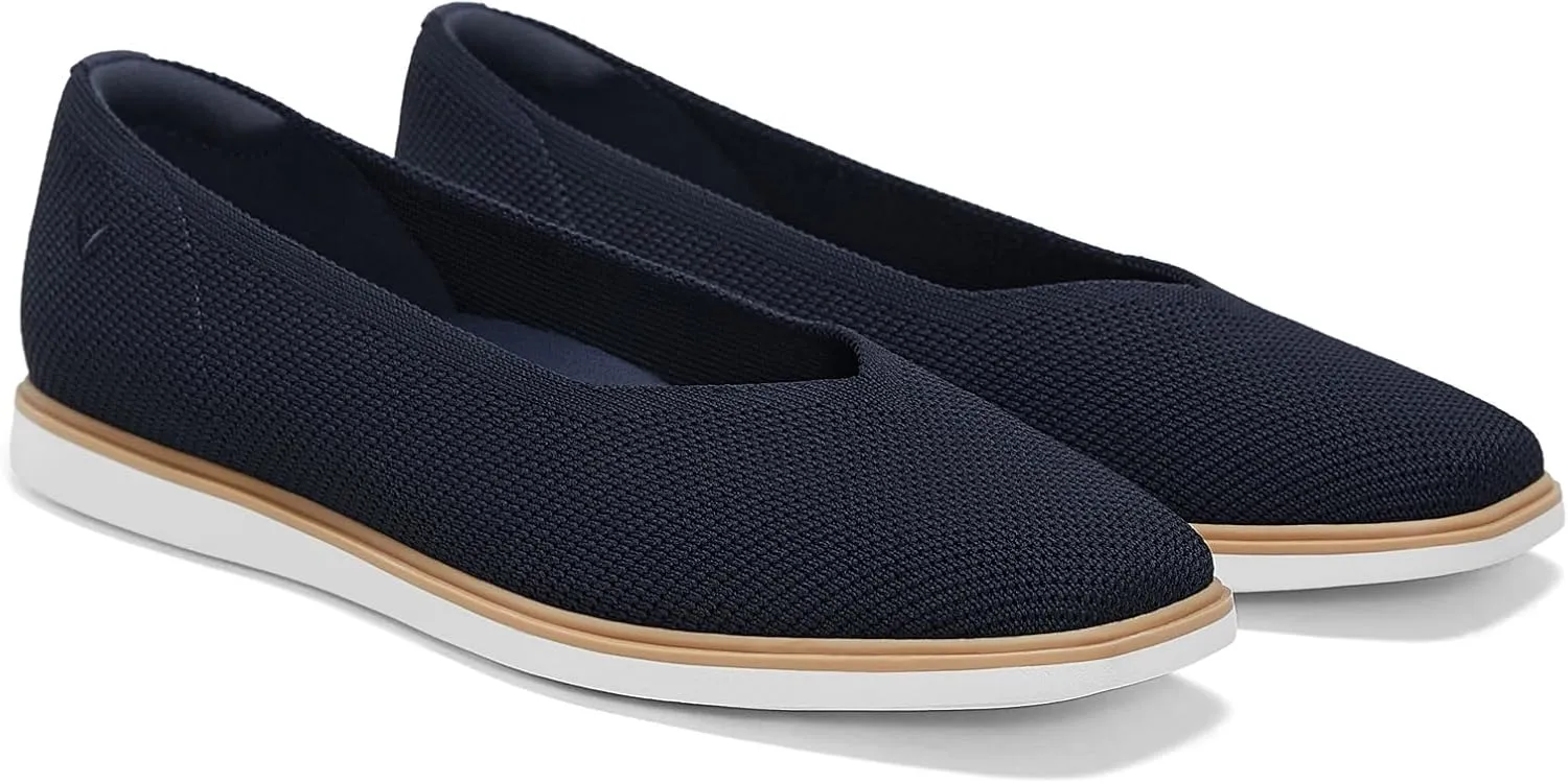 VIVAIA Mabel Square-Toe All-Day Standing Flats Washable Casual Shoes