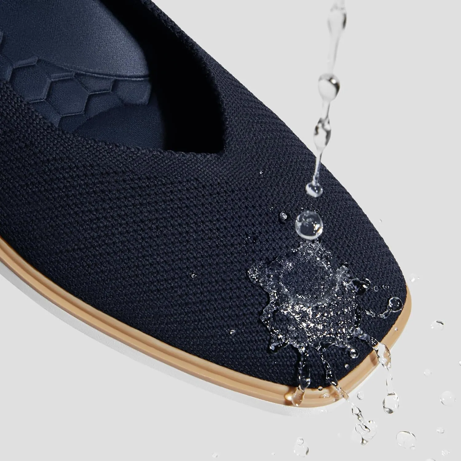 VIVAIA Mabel Square-Toe All-Day Standing Flats Washable Casual Shoes
