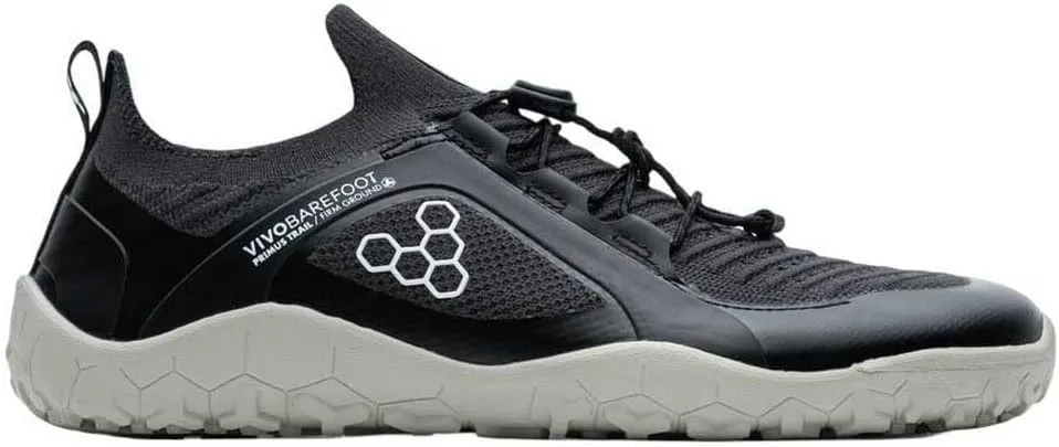 Vivobarefoot Primus Trail Knit FG, Womens Breathable Off-Road Shoe with Barefoot Firm Ground Sole