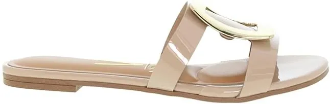 Vizzano Women's Flat Sandals Open Toe Summer Comfort Slip Slide Sandals Shoes