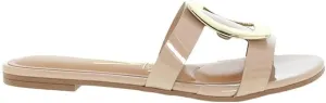 Vizzano Women's Flat Sandals Open Toe Summer Comfort Slip Slide Sandals Shoes