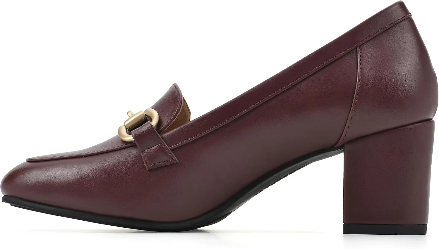 WHITE MOUNTAIN Women's Shoes Freehold Block Heel Loafer