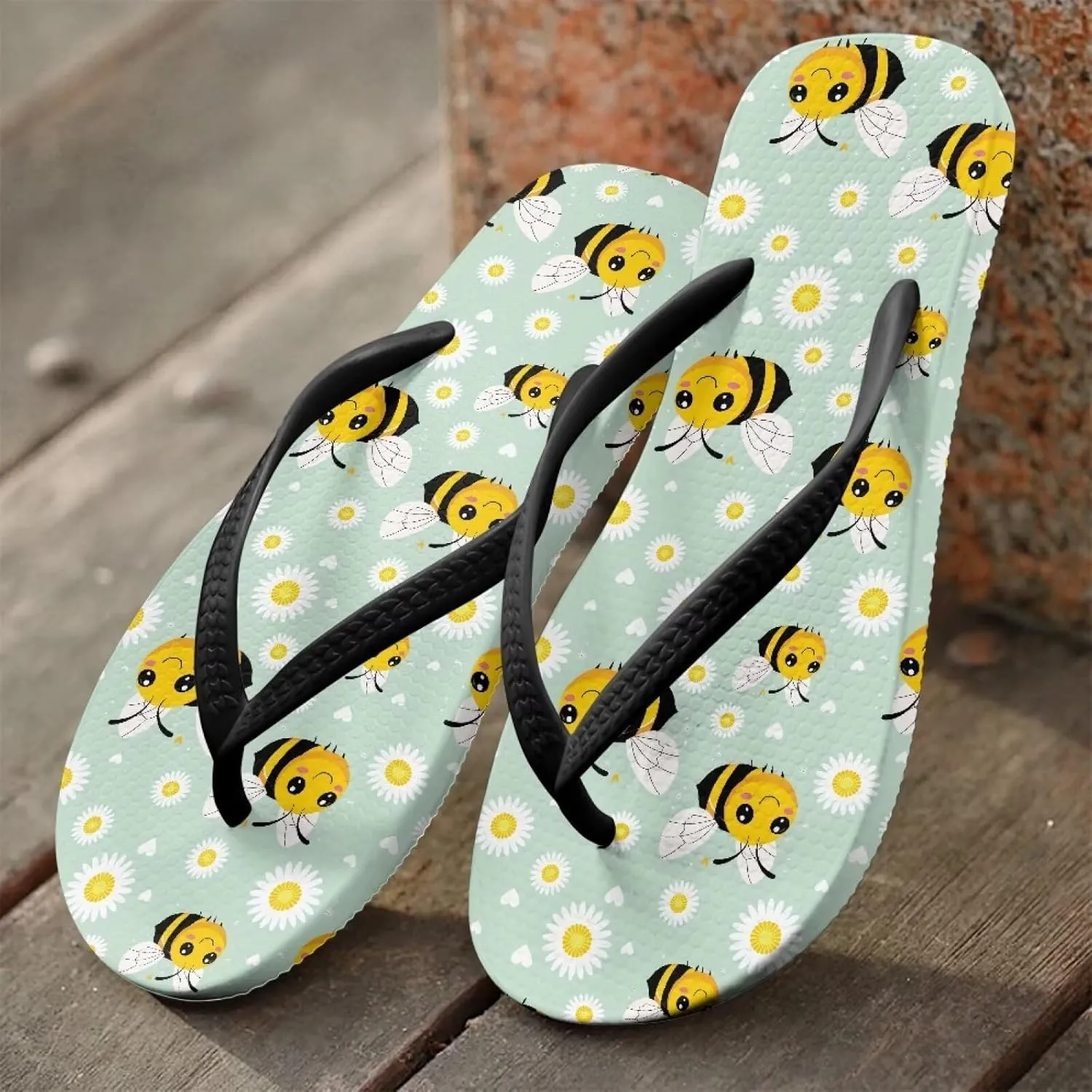 Women's Casual Flip Flops Comfortable Soft Sole Non-Slip EVA Flat Sandals Vacation Sport Summer Shoes