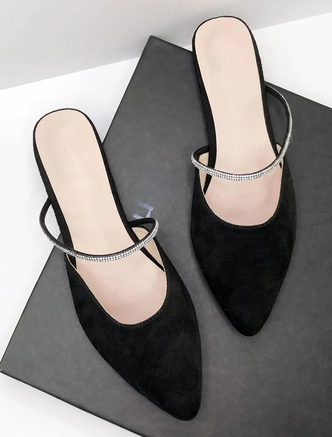 Womens Mules Classic Clogs Slides Slippers Loafer Flats Sandals Dress Shoes for Women Dressy Summer Flats Comfortable